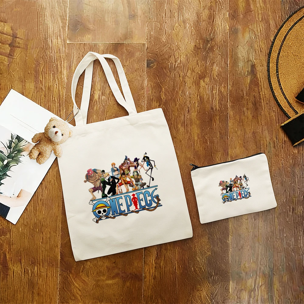 Kawaii Logo Ship Themed Anime Canvas Tote Bag 3pcs/set Print Shoulder Bag Mini Coin Purse Casual Bag Set
Kawaii Logo Ship Themed Anime Canvas Tote Bag 3pcs/set Print Shoulder Bag Mini Coin Purse Casual Bag Set