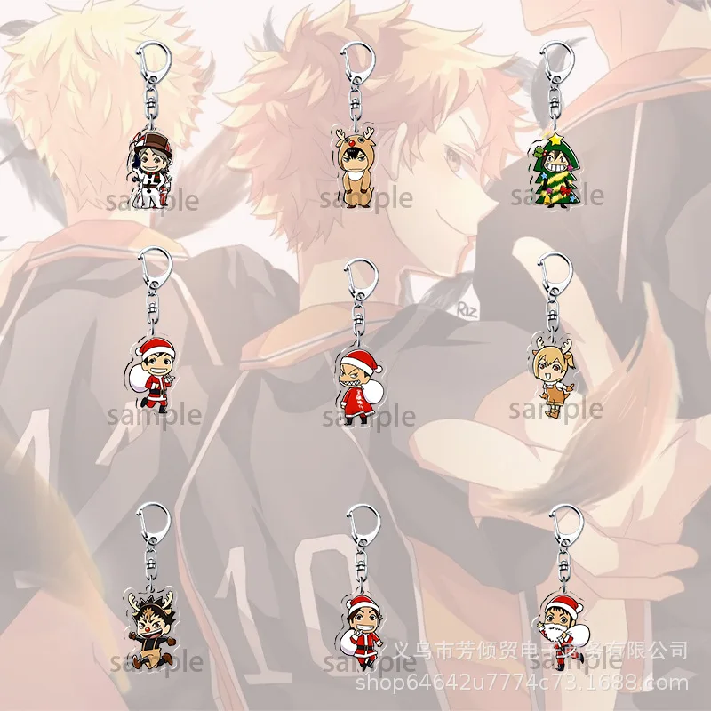 Creative Mobile Phone Lanyard Cartoon Haikyuu Keychain Cute Acrylic Pendant Fashion Backpack Hanging Decoration Christmas Gifts
Creative Mobile Phone Lanyard Cartoon Haikyuu Keychain Cute Acrylic Pendant Fashion Backpack Hanging Decoration Christmas Gifts