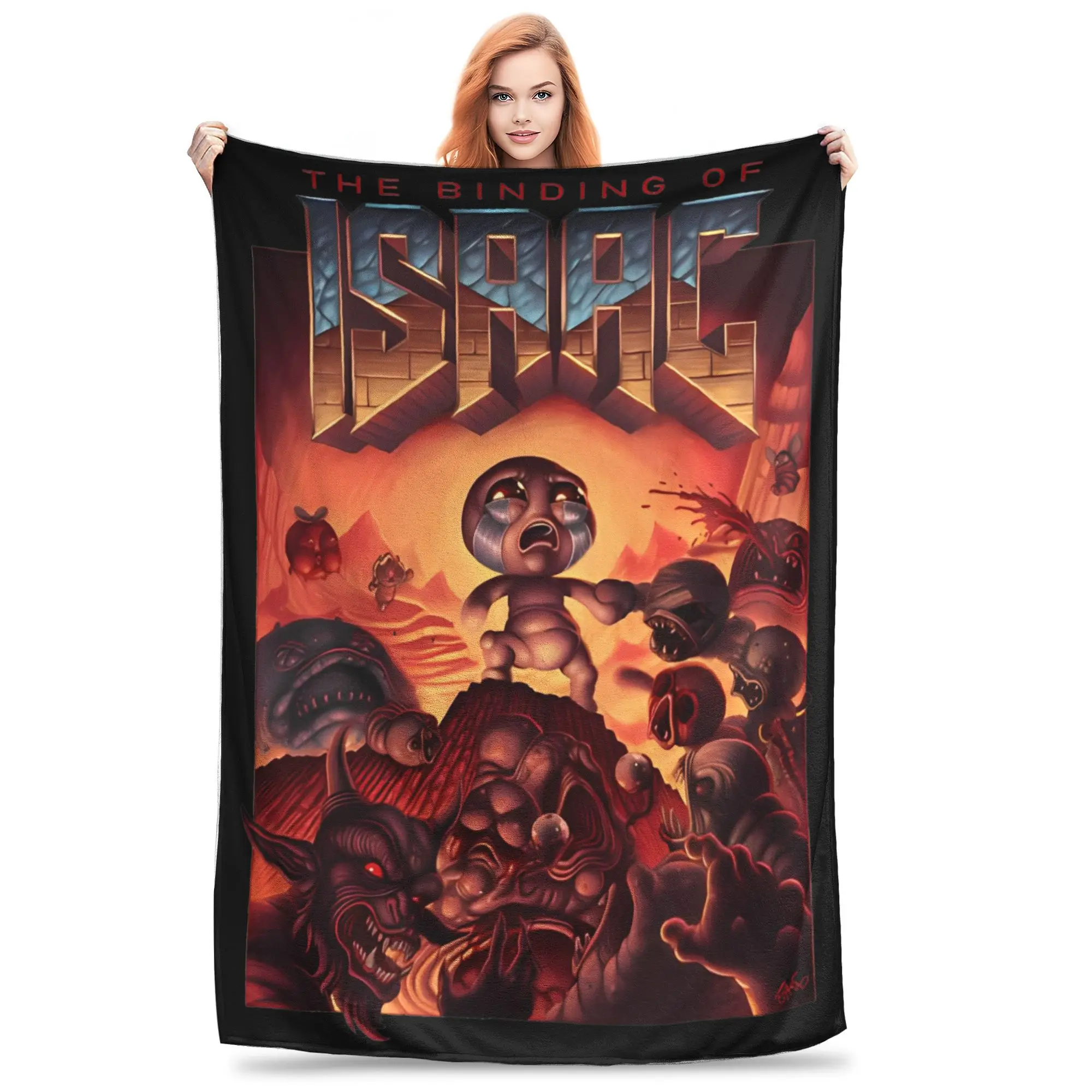 Одеяло The Binding Of Isaac Game 90-х годов, флисовое весенне-осеннее портативное легкое тонкое одеяло для кровати, спальни, покрывало
Одеяло The Binding Of Isaac Game 90-х годов, флисовое весенне-осеннее портативное легкое тонкое одеяло для кровати, спальни, покрывало