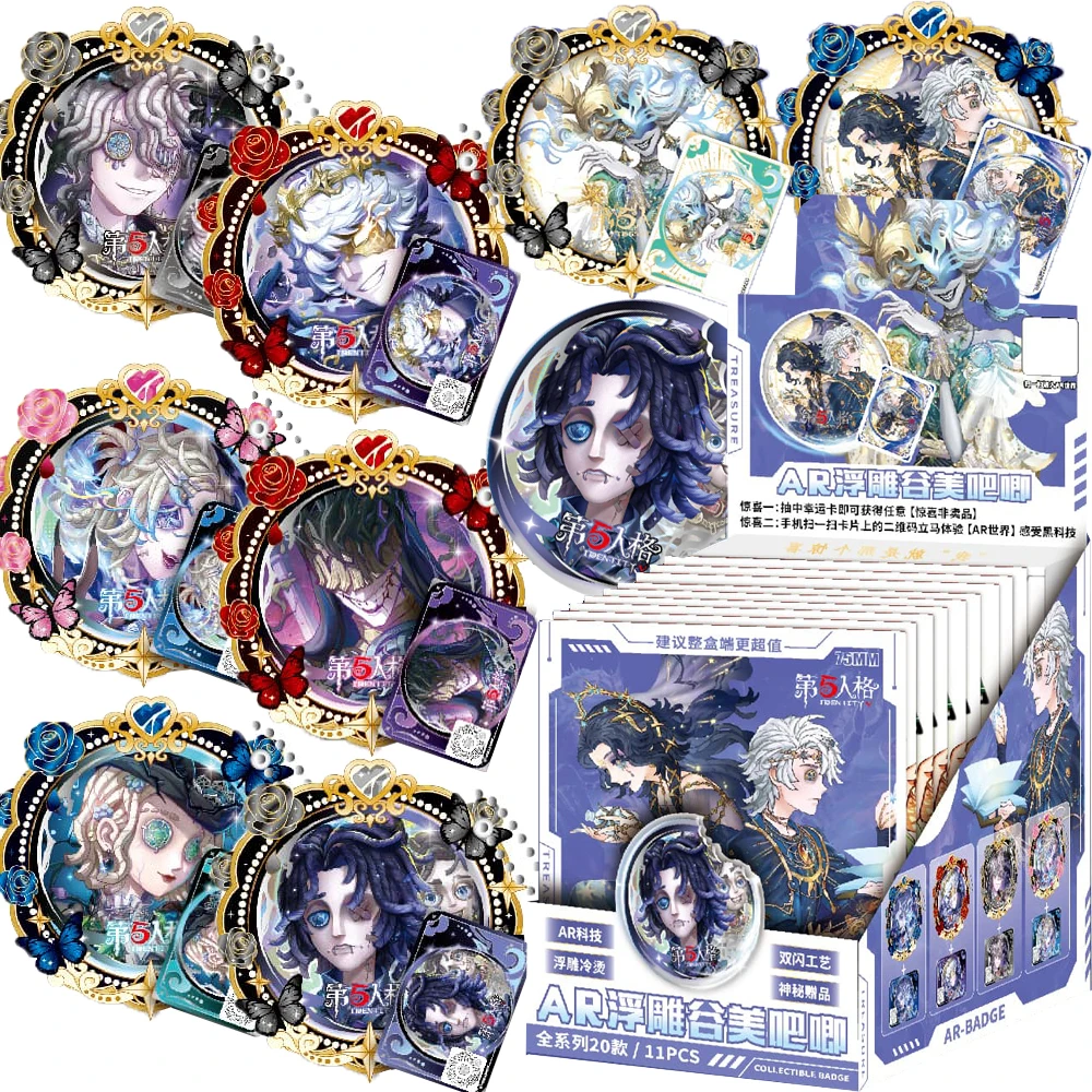 Identity ⅤFun 75mm AR Badge Popular Role-playing Competitive Game Exquisite Character Art Hobby Collection Cards Toys Xmas Gifts
Identity ⅤFun 75mm AR Badge Popular Role-playing Competitive Game Exquisite Character Art Hobby Collection Cards Toys Xmas Gifts