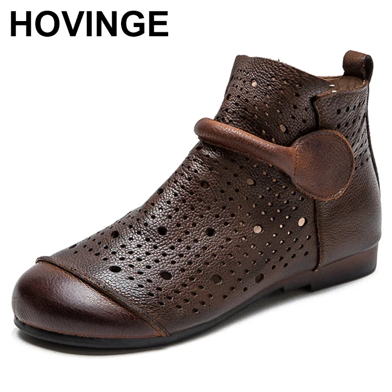 2025 Summer Ankle Boots Genuine Leather Shoes Women Mid Heels Sandals Side Zip Boots Cutout Breathable
2025 Summer Ankle Boots Genuine Leather Shoes Women Mid Heels Sandals Side Zip Boots Cutout Breathable