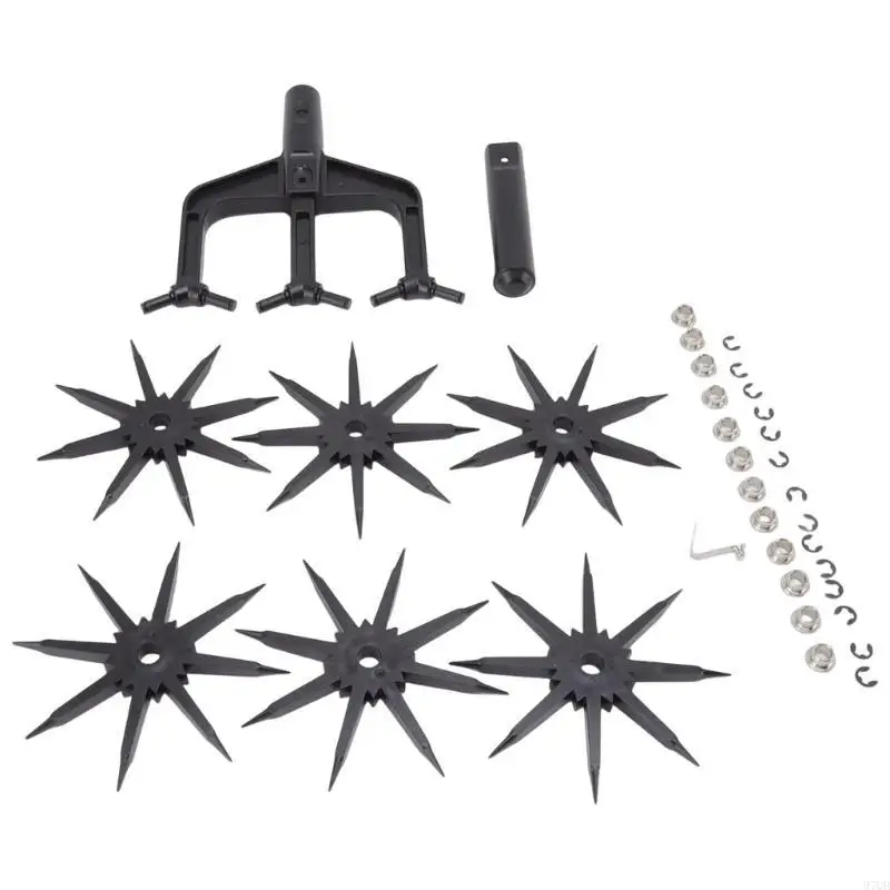 97QD Garden Soil Scarifier Rotary Cultivator Lawn 2 in 1 Ventilated Tiller Rotary Tiller for Efficient Soil Plowing
97QD Garden Soil Scarifier Rotary Cultivator Lawn 2 in 1 Ventilated Tiller Rotary Tiller for Efficient Soil Plowing
