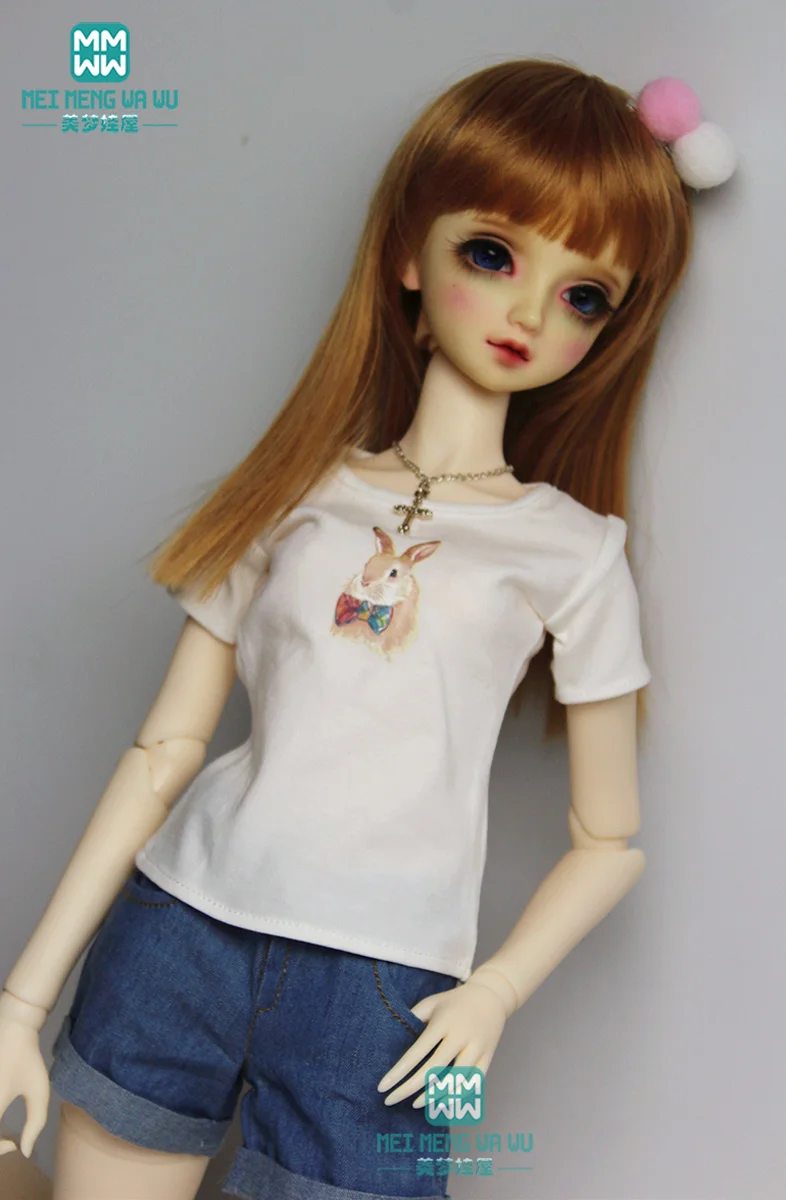 Подходит для кукол BJD 58-60 см 1/3, одежда для кукол DD SD, модная белая футболка, аксессуары, подарки
Подходит для кукол BJD 58-60 см 1/3, одежда для кукол DD SD, модная белая футболка, аксессуары, подарки