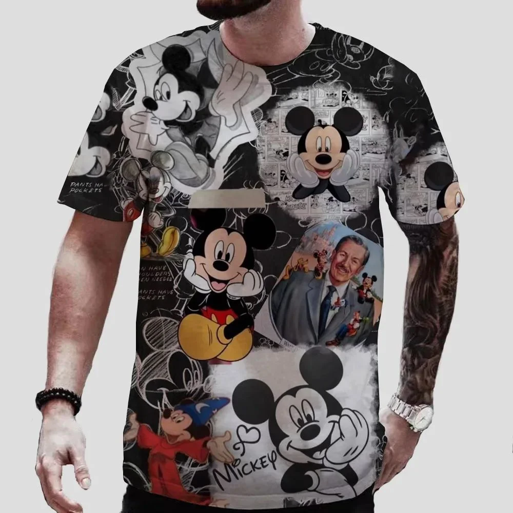 Potdemiel Disney Summer Men Kids Mickey Mouse T-Shirt Children Cartoon Short Sleeve Clothing Casual Streetwear Fashion Outfit
Potdemiel Disney Summer Men Kids Mickey Mouse T-Shirt Children Cartoon Short Sleeve Clothing Casual Streetwear Fashion Outfit