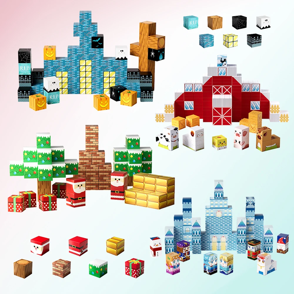 Магнитные строительные блоки STEM Magnet World Set DIY Сборные кирпичи для детей 5+ Креативный подарок для развития мозга с модельными планами
Магнитные строительные блоки STEM Magnet World Set DIY Сборные кирпичи для детей 5+ Креативный подарок для развития мозга с модельными планами