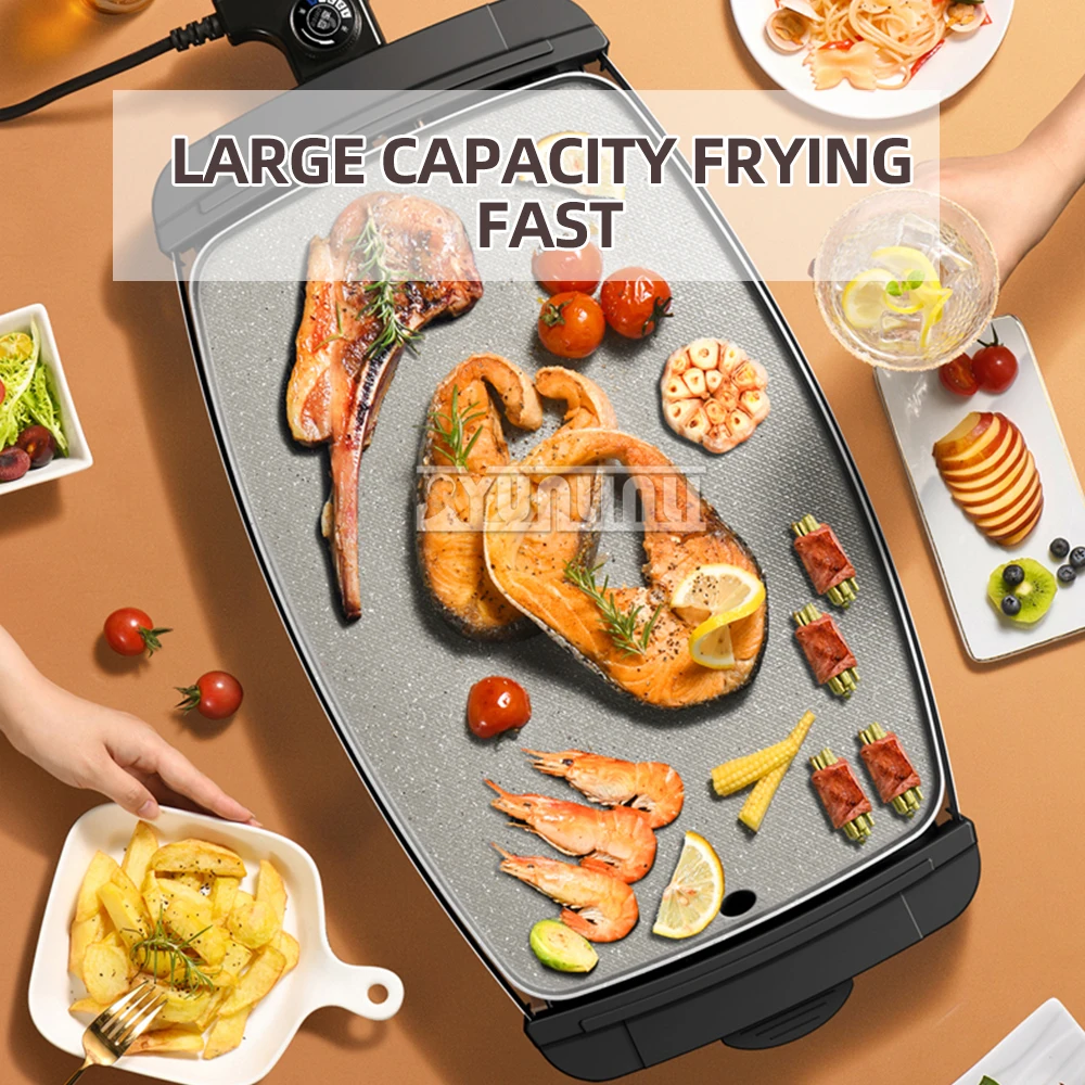 High Quality Household Electric Ovens Smokeless Nonstick Barbecue Machine Temperature adjustable BBQ Tools
High Quality Household Electric Ovens Smokeless Nonstick Barbecue Machine Temperature adjustable BBQ Tools