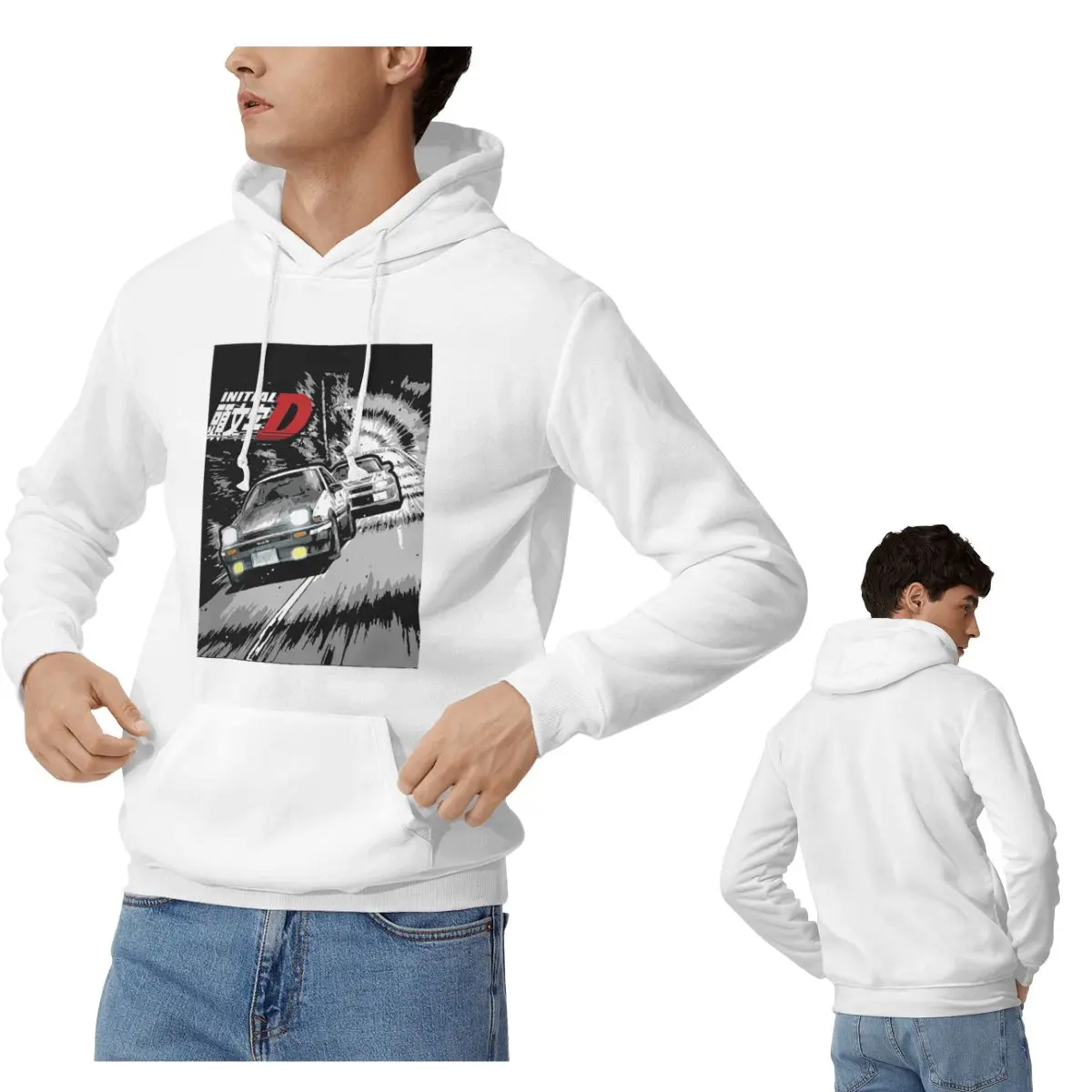 Initial D - Mountain Drift Racing AE86 Толстовки мужские женские повседневные пуловеры толстовки в стиле хип-хоп с длинным рукавом с капюшоном осень-зима
Initial D - Mountain Drift Racing AE86 Толстовки мужские женские повседневные пуловеры толстовки в стиле хип-хоп с длинным рукавом с капюшоном осень-зима