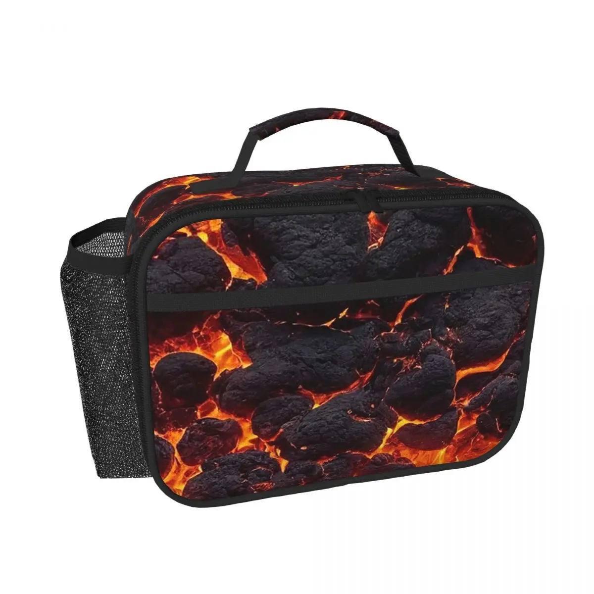 Magma Volcano Lava Fire Insulated Lunch Bag for Women Children Portable Food Boxes Thermal Lunch Box Tote
Magma Volcano Lava Fire Insulated Lunch Bag for Women Children Portable Food Boxes Thermal Lunch Box Tote