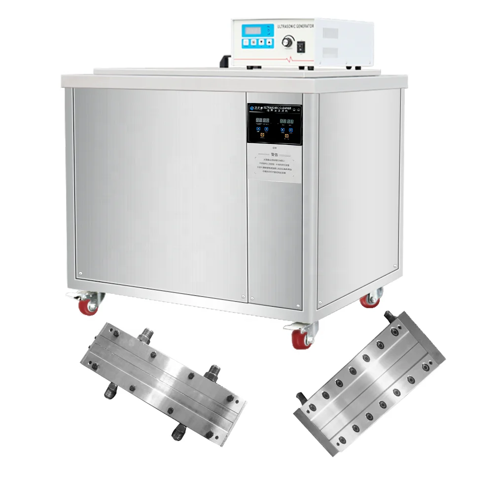 28KHz 1500W Ultrasonic Cleaner Special for PP Melt Blown Non Woven Fabric Extruder Machine Molds Cleaning
28KHz 1500W Ultrasonic Cleaner Special for PP Melt Blown Non Woven Fabric Extruder Machine Molds Cleaning