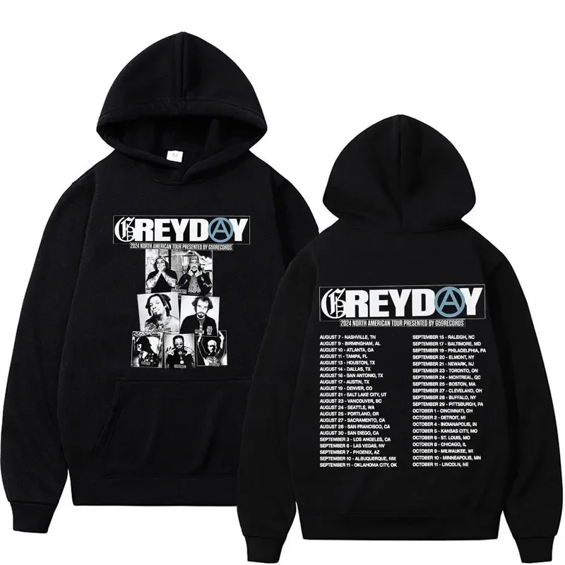 Rock Band Suicideboys - Grey Day 2024 Tour Hoodies Men Women Harajuku Hip Hop Retro Sweatshirt Male Autumn/Winter Fashion Hoodie
Rock Band Suicideboys - Grey Day 2024 Tour Hoodies Men Women Harajuku Hip Hop Retro Sweatshirt Male Autumn/Winter Fashion Hoodie