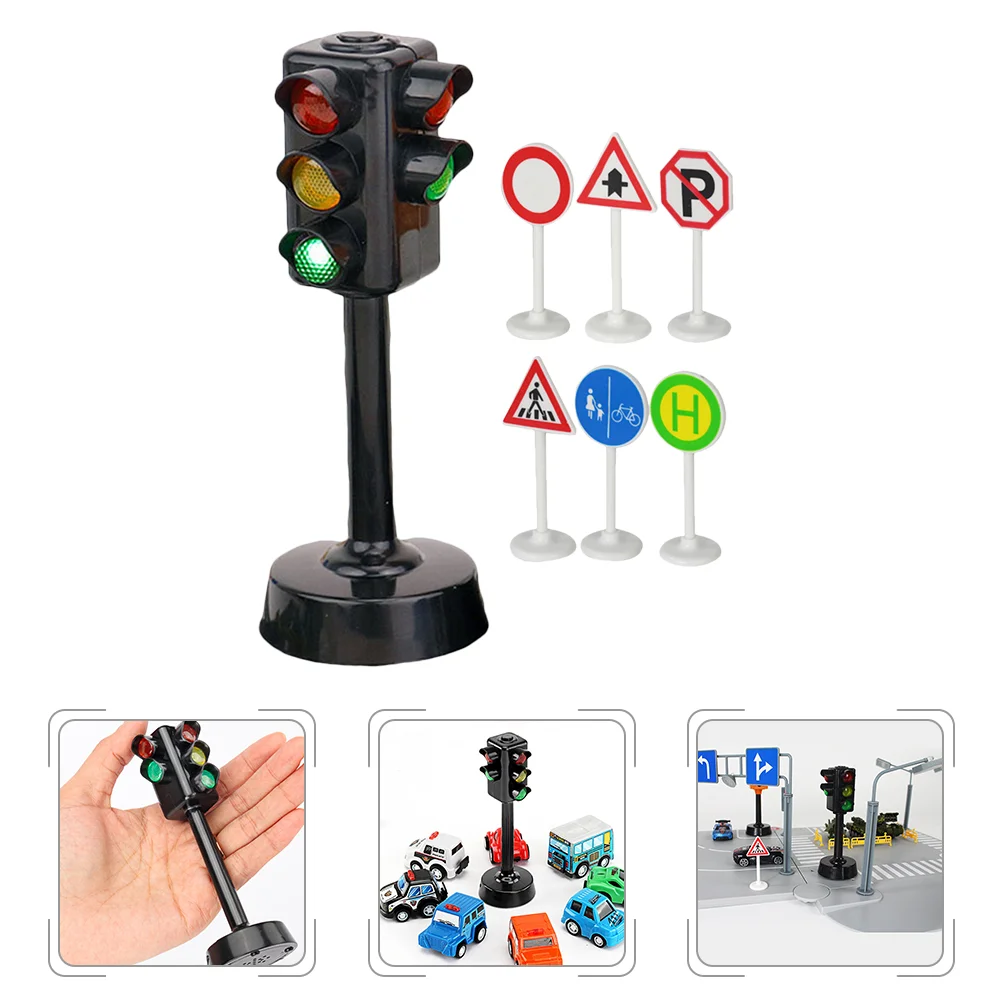 7 Pcs Road Sign Toy Set Kids Toys Traffic Signs Plastic Crosswalk Light Signal for
7 Pcs Road Sign Toy Set Kids Toys Traffic Signs Plastic Crosswalk Light Signal for