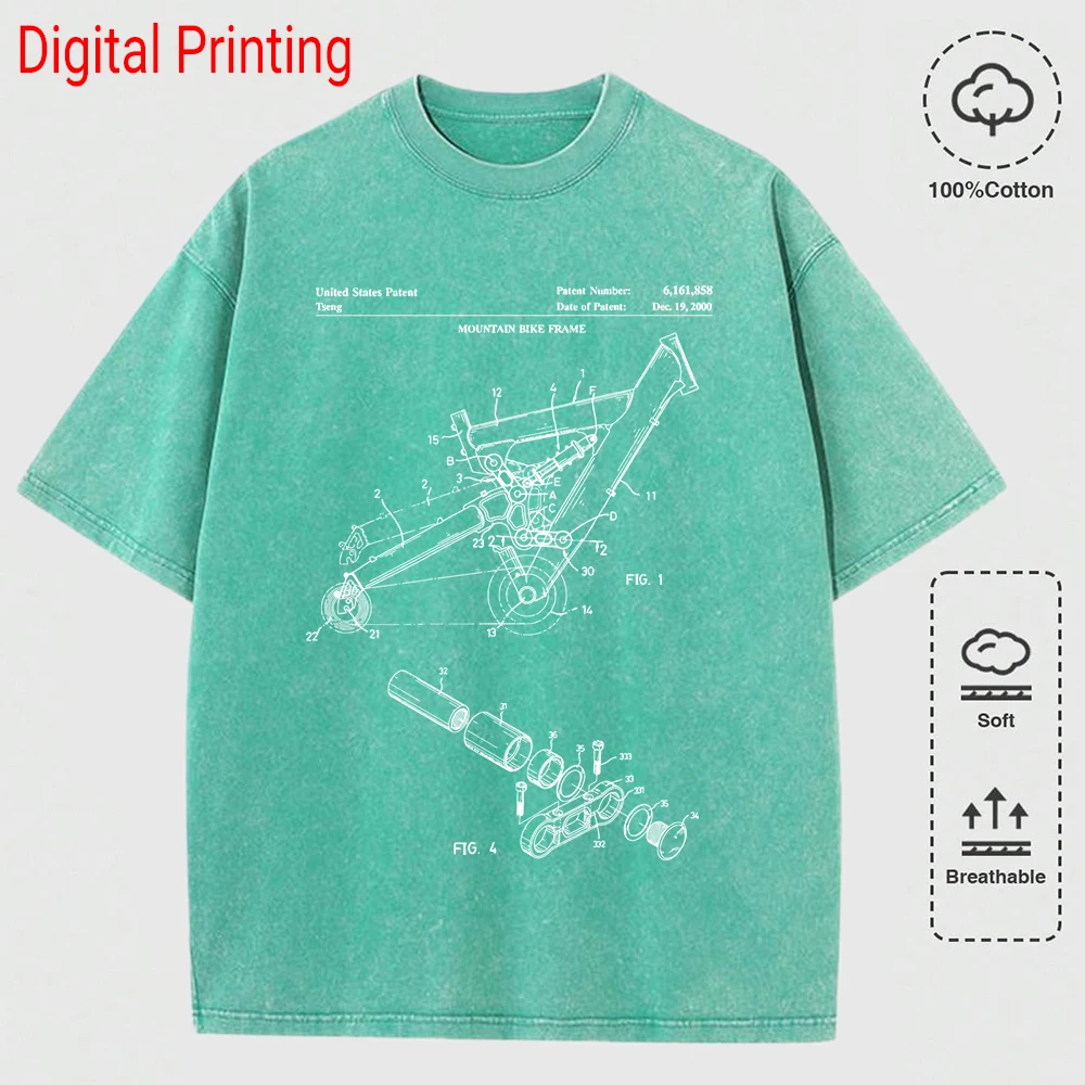Deconstruction Of Bicycle Parts Digital Print Women Washed T-Shirt Casual Cotton T Shirt Soft Loose Clothes All-Match Summer Top
Deconstruction Of Bicycle Parts Digital Print Women Washed T-Shirt Casual Cotton T Shirt Soft Loose Clothes All-Match Summer Top