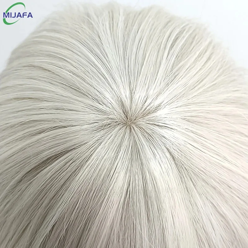 CyHigh Quality Kaneki Ken Косплей Парик Сатору Годзё Наги Сейширо Короткие серебристо-бежевые волосы Термостойкие синтетические парики аниме
CyHigh Quality Kaneki Ken Косплей Парик Сатору Годзё Наги Сейширо Короткие серебристо-бежевые волосы Термостойкие синтетические парики аниме