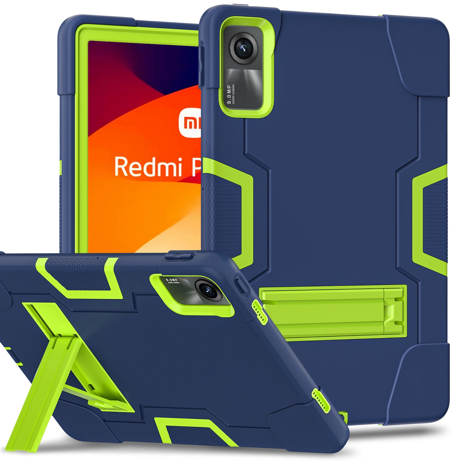 Redmi Pad SE 2023 Чехол для планшета Armor Case для Xiaomi Redmi Pad SE 2023 11-дюймовый противоударный детский безопасный ПК Силиконовая гибридная подставка
Redmi Pad SE 2023 Чехол для планшета Armor Case для Xiaomi Redmi Pad SE 2023 11-дюймовый противоударный детский безопасный ПК Силиконовая гибридная подставка