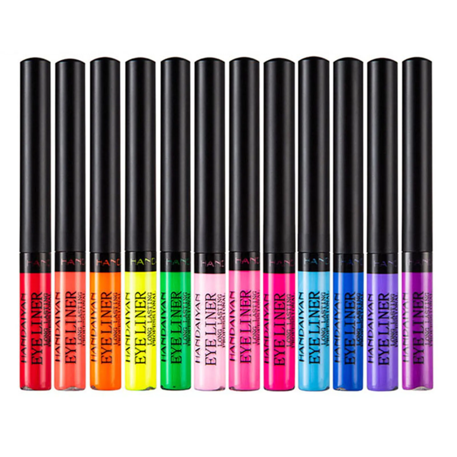 Portable Colorful Liquid Eyeliner Pen Long Lasting Smudgeproof Eyeliner Professional DIY Eye Makeup Tool For Women Girls
Portable Colorful Liquid Eyeliner Pen Long Lasting Smudgeproof Eyeliner Professional DIY Eye Makeup Tool For Women Girls