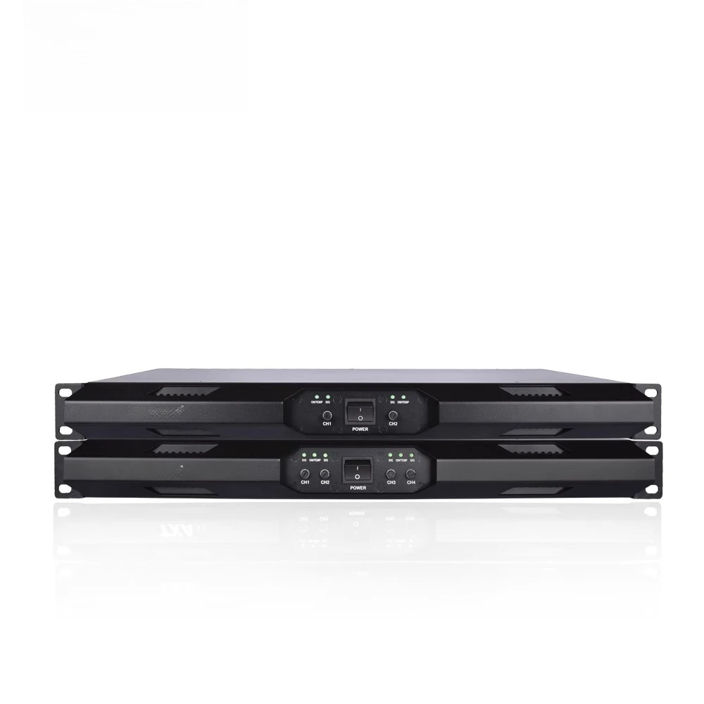 Professional power amplifier high-power pure rear-stage power supply digital four-channel home stage ktv singing performance
Professional power amplifier high-power pure rear-stage power supply digital four-channel home stage ktv singing performance