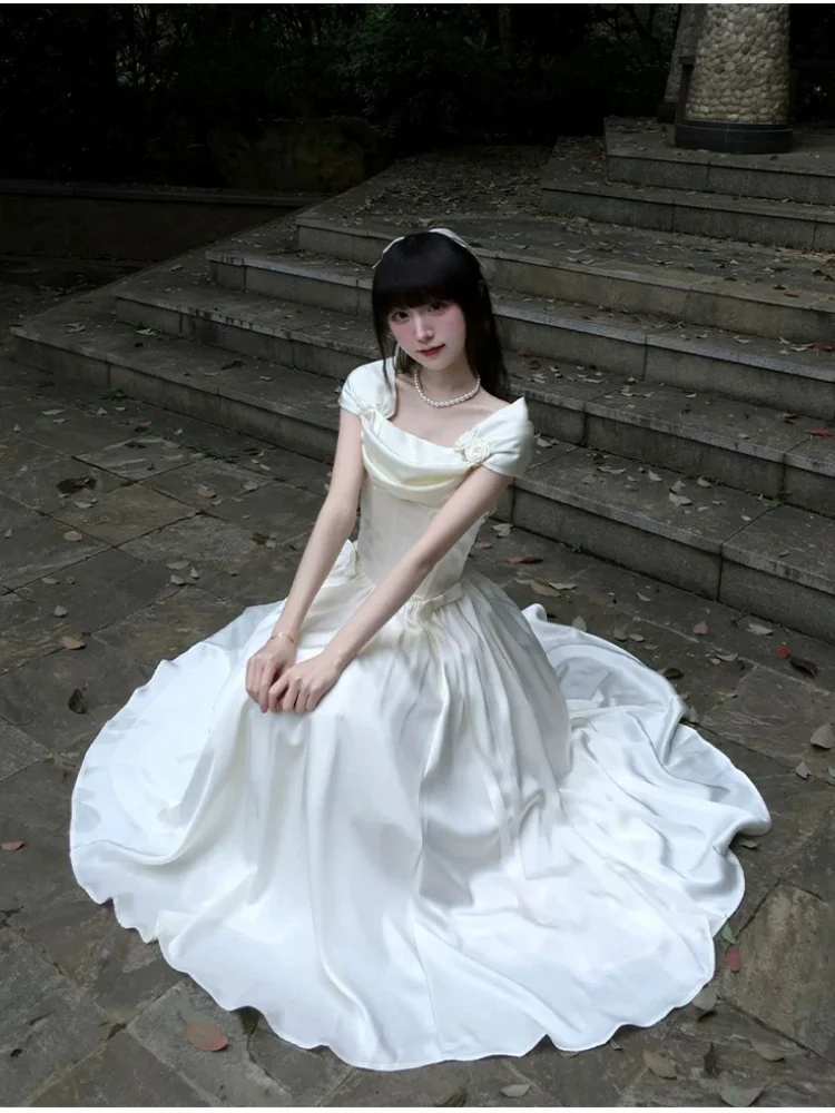 Japanese Original Design Retro Sweet Elegant Lolita Dress Summer New Wedding Birthday Party Women Long Dresses Princess
Japanese Original Design Retro Sweet Elegant Lolita Dress Summer New Wedding Birthday Party Women Long Dresses Princess
