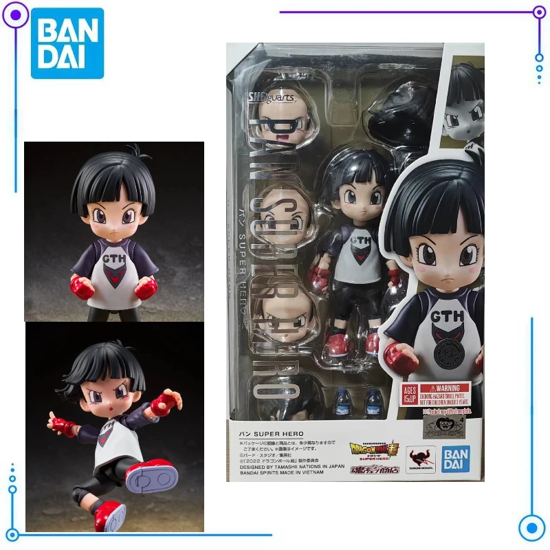 In Stock Dragon Ball S H Figuarts Pan Super Hero Action Figures Exquisite Figures Gift Toys Desktop Decorations
In Stock Dragon Ball S H Figuarts Pan Super Hero Action Figures Exquisite Figures Gift Toys Desktop Decorations
