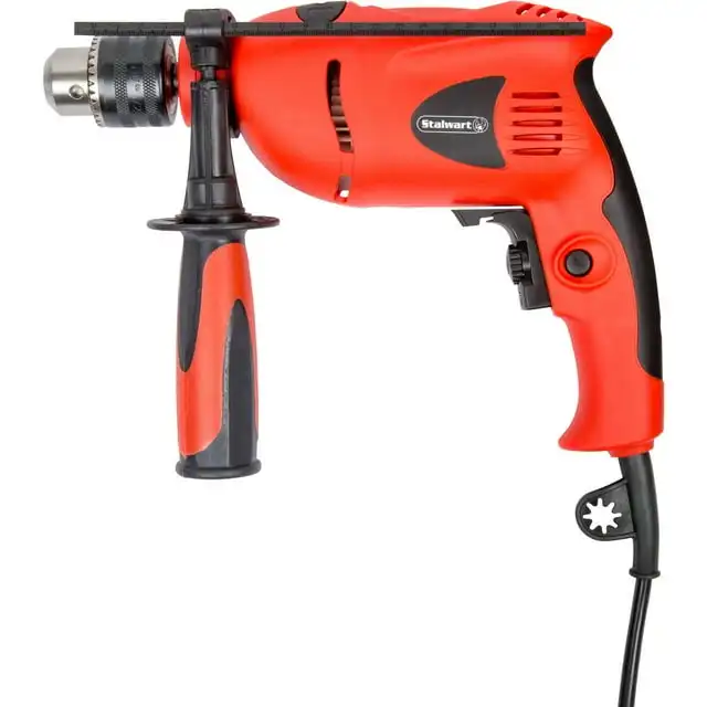 Stalwart 120-Volt 5.0-Amp Variable Speed 1/2-Inch Hammer Drill, 75-3990A
Stalwart 120-Volt 5.0-Amp Variable Speed 1/2-Inch Hammer Drill, 75-3990A