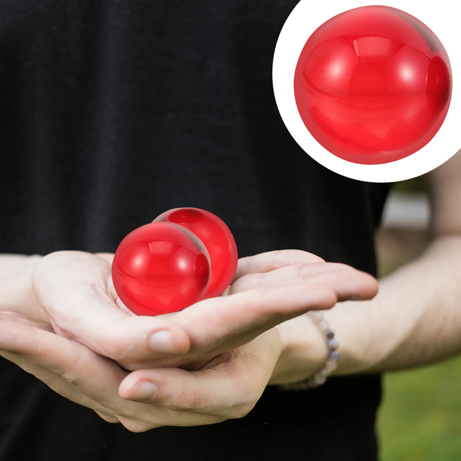 1Pair Hand Massage Balls Resin Material Small Lightweight Palm Therapy Ball for Tension Relief and Body Relaxation Portable Hand
1Pair Hand Massage Balls Resin Material Small Lightweight Palm Therapy Ball for Tension Relief and Body Relaxation Portable Hand
