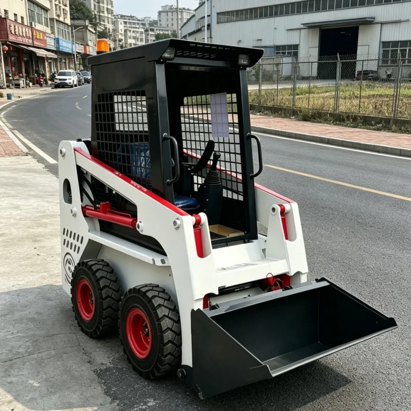 Customized Reinforced Skid Steer Equipment, Bestselling Material Handling Loader, Garden Shovel Transport Machinery
Customized Reinforced Skid Steer Equipment, Bestselling Material Handling Loader, Garden Shovel Transport Machinery