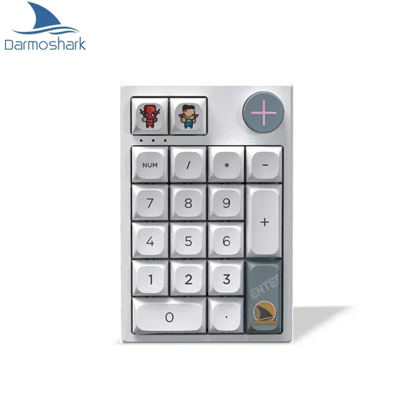 Darmoshark K3 PRO Bluetooth Беспроводная цифровая механическая игровая клавиатура с возможностью горячей замены Пользовательское программирование RGB-клавиатура для ноутбука 19-клавишная
Darmoshark K3 PRO Bluetooth Беспроводная цифровая механическая игровая клавиатура с возможностью горячей замены Пользовательское программирование RGB-клавиатура для ноутбука 19-клавишная