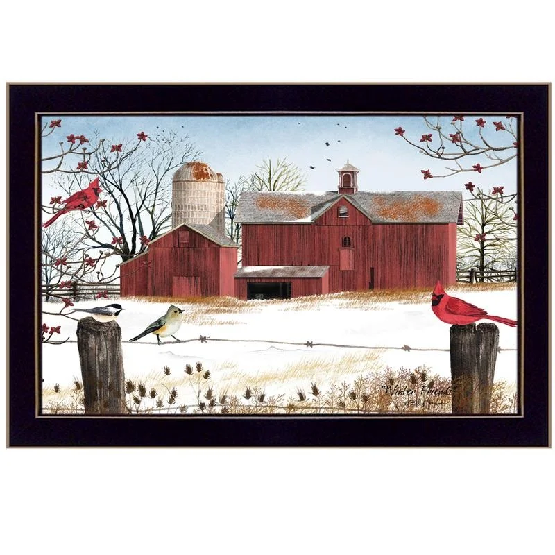 Winter Friends Framed Print Black Frame Ready to Hang
Winter Friends Framed Print Black Frame Ready to Hang
