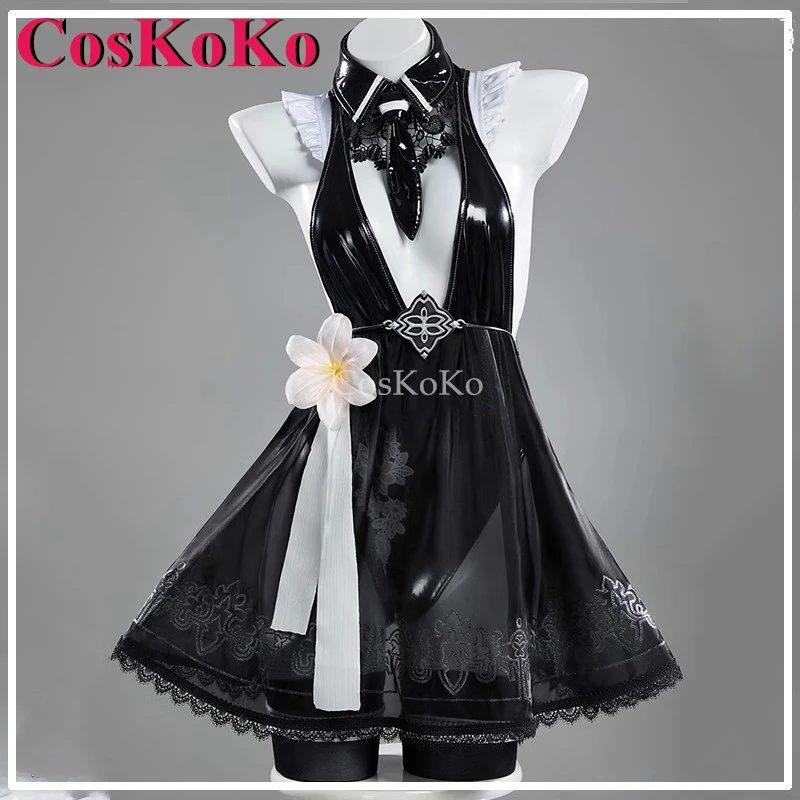 CosKoKo 2B Косплей Игра NieR: Automata Костюм Милое Элегантное Черное Торжественное Платье Женская Вечеринка на Хэллоуин Ролевая Игра Одежда S-XL
CosKoKo 2B Косплей Игра NieR: Automata Костюм Милое Элегантное Черное Торжественное Платье Женская Вечеринка на Хэллоуин Ролевая Игра Одежда S-XL