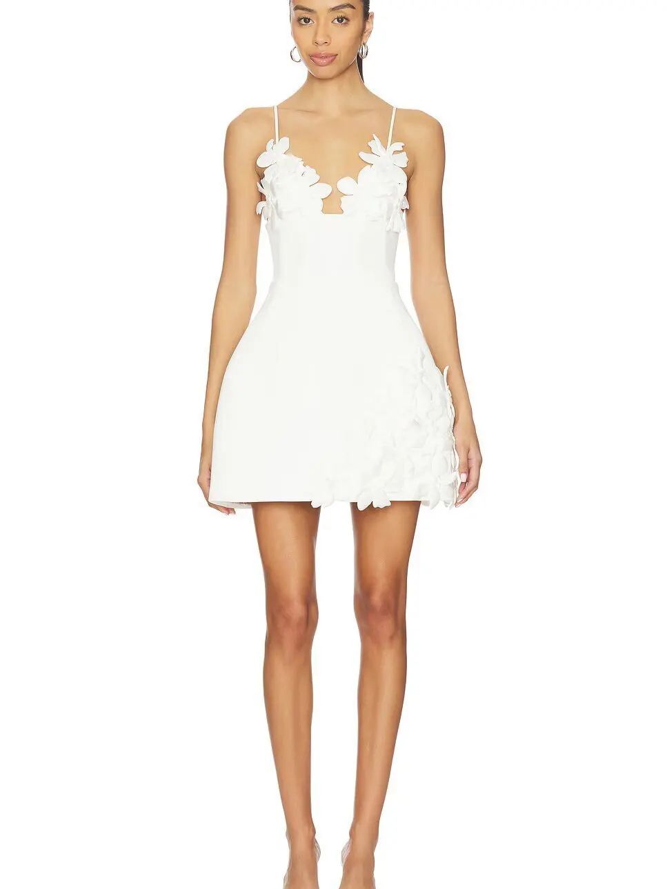 Sexy Strapless V-Neck Short Dress with 3D Flower Decoration mid Waist Polyester Party Dress for Evening Party And Banquet
Sexy Strapless V-Neck Short Dress with 3D Flower Decoration mid Waist Polyester Party Dress for Evening Party And Banquet
