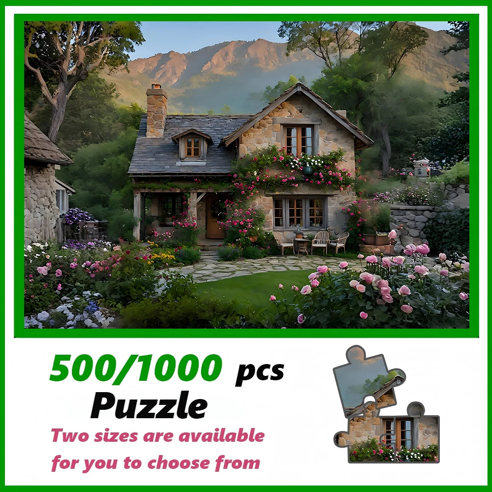A 500/1000pcs Adult Puzzle Game, High Quality, a Fun Family Game for Stress Relief, Perfect for Birthdays, Christmas, Halloween
A 500/1000pcs Adult Puzzle Game, High Quality, a Fun Family Game for Stress Relief, Perfect for Birthdays, Christmas, Halloween
