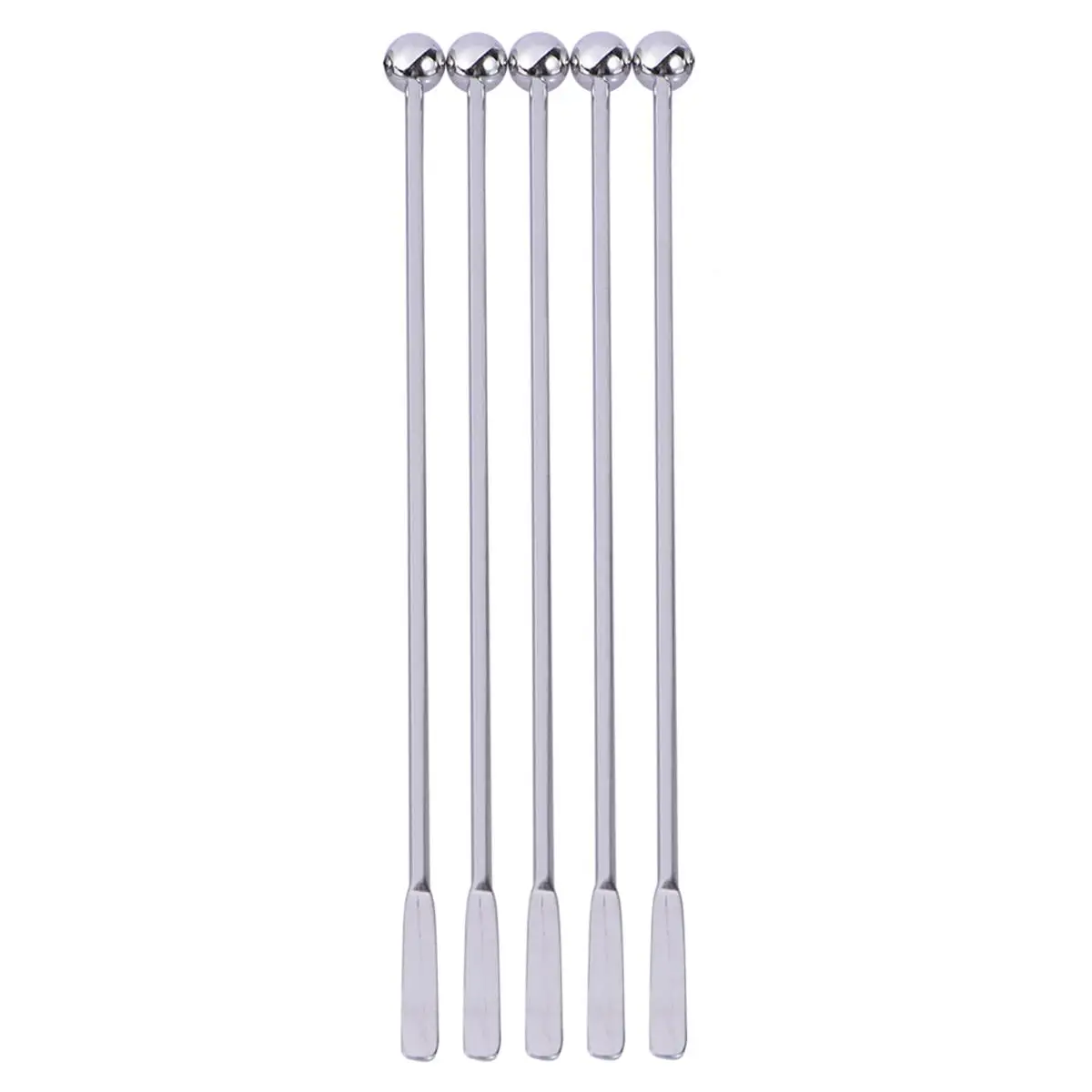 5pcs Stainless Steel Stirring Rods Drink Stirrers Bar Tools Silver Mixer for Coffee Cocktail Drinks Decor Accessories
5pcs Stainless Steel Stirring Rods Drink Stirrers Bar Tools Silver Mixer for Coffee Cocktail Drinks Decor Accessories