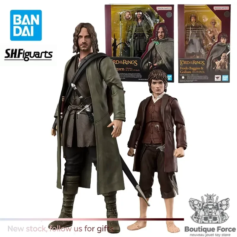 Bandai SHF Lord of The Rings Gollum Frodo Baggins Aragorn Action Figure Collectible Model Toy Official Licensed Anime Figure
Bandai SHF Lord of The Rings Gollum Frodo Baggins Aragorn Action Figure Collectible Model Toy Official Licensed Anime Figure
