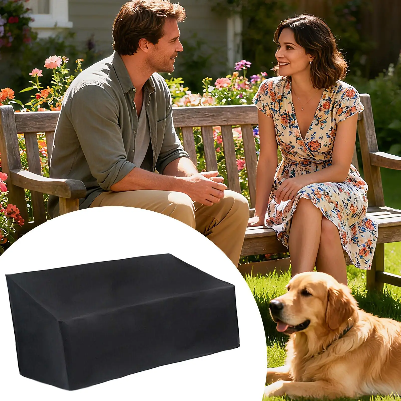 Outdoor Loveseat Cover All-Weather 2-Seater Bench Cover For Garden Dustproof Furniture Protector For Outside Storage Care
Outdoor Loveseat Cover All-Weather 2-Seater Bench Cover For Garden Dustproof Furniture Protector For Outside Storage Care