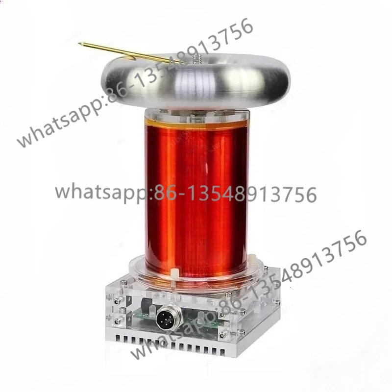AC110-240V SSTC music coil DIY finished high frequency generator 250W arc length 20cm
AC110-240V SSTC music coil DIY finished high frequency generator 250W arc length 20cm
