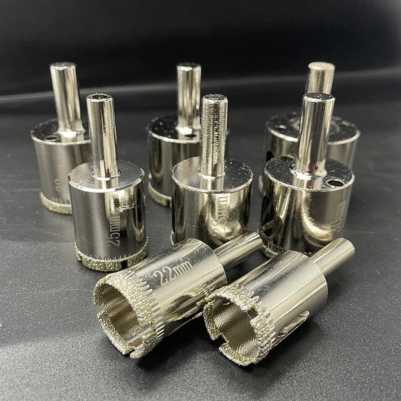 5/8 Pcs Diamond Coated Hss Drill Bit Set Tile Marble Glass Ceramic Hole Saw Drilling Bits For Power Tools 6mm-50mm
5/8 Pcs Diamond Coated Hss Drill Bit Set Tile Marble Glass Ceramic Hole Saw Drilling Bits For Power Tools 6mm-50mm