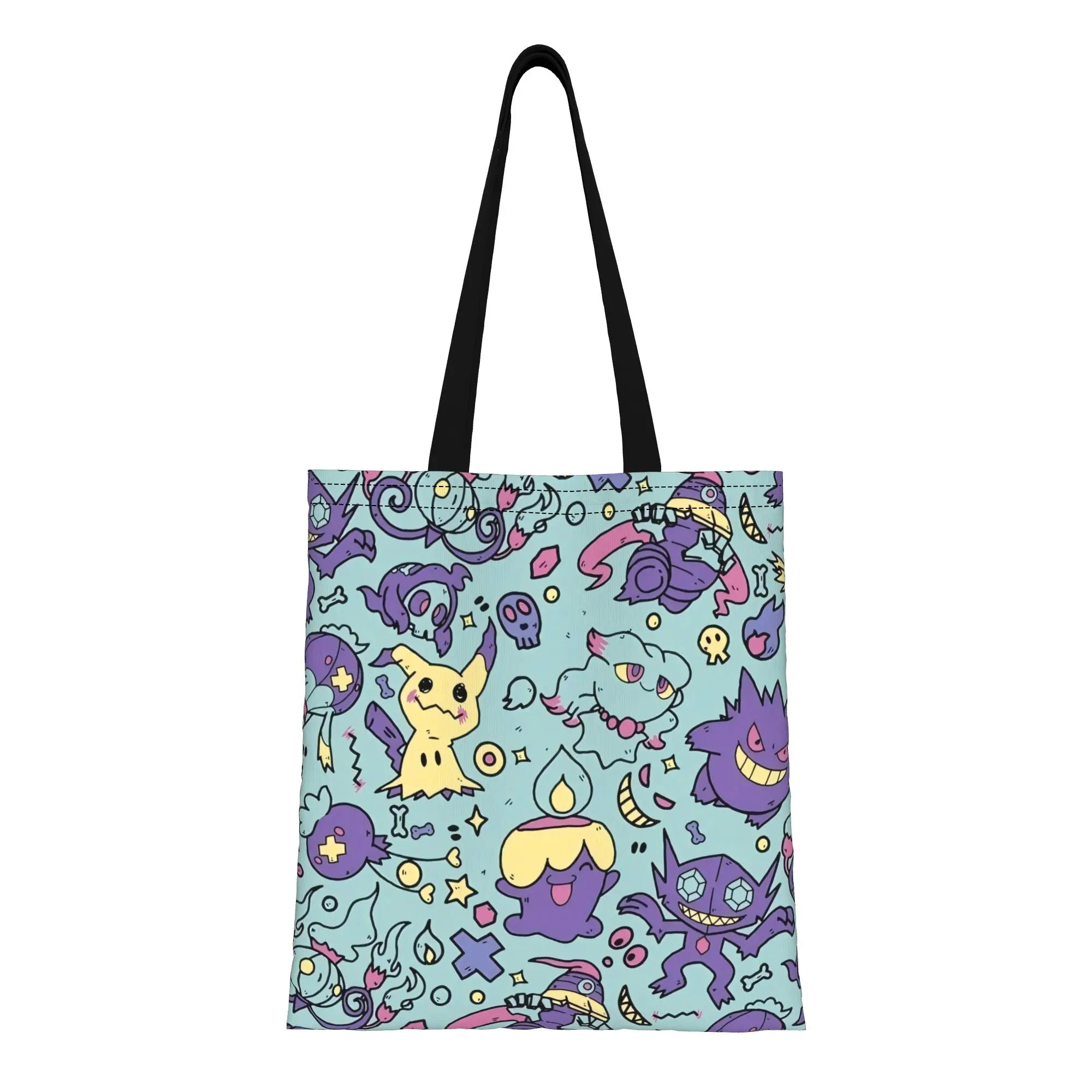 Gengar 4 Pokemon Canvas Tote Bag Perfect for Outdoor Women's Top-Handle Bags
Gengar 4 Pokemon Canvas Tote Bag Perfect for Outdoor Women's Top-Handle Bags