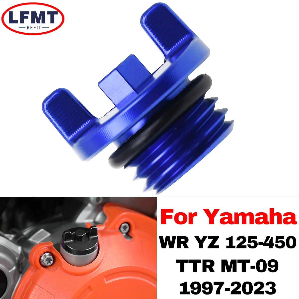 For Yamaha WR250X WR250R WR450F WR250F YZ125 125X YZ250X 250FX 450FX YZ250F YZ450F YZ65 YZ80 Motorcycle Engine Timing Plug Cover
For Yamaha WR250X WR250R WR450F WR250F YZ125 125X YZ250X 250FX 450FX YZ250F YZ450F YZ65 YZ80 Motorcycle Engine Timing Plug Cover