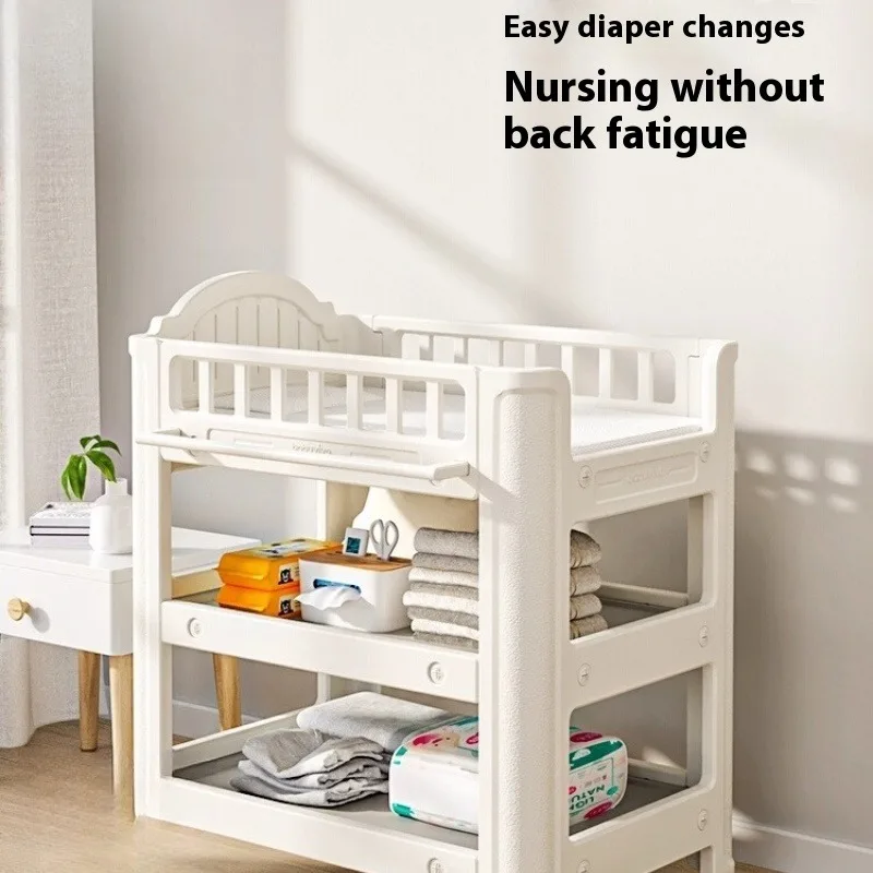 Baby Changing Table with Massage Station - Mobile Newborn Care Center for Diaper Changes Bathing Convertible Bassinet Design
Baby Changing Table with Massage Station - Mobile Newborn Care Center for Diaper Changes Bathing Convertible Bassinet Design