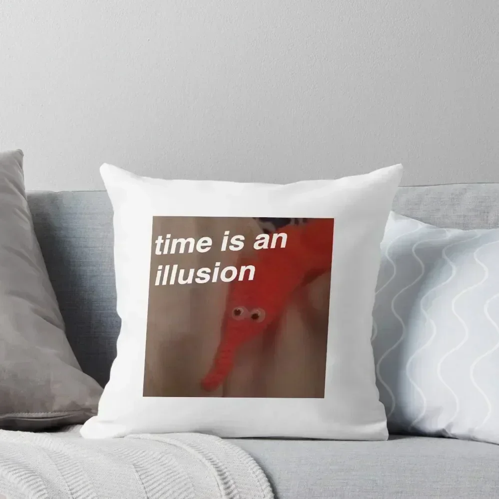 Time Is An Illusion Throw Pillow Decorative Sofa Cushion pillows decor home pillow
Time Is An Illusion Throw Pillow Decorative Sofa Cushion pillows decor home pillow