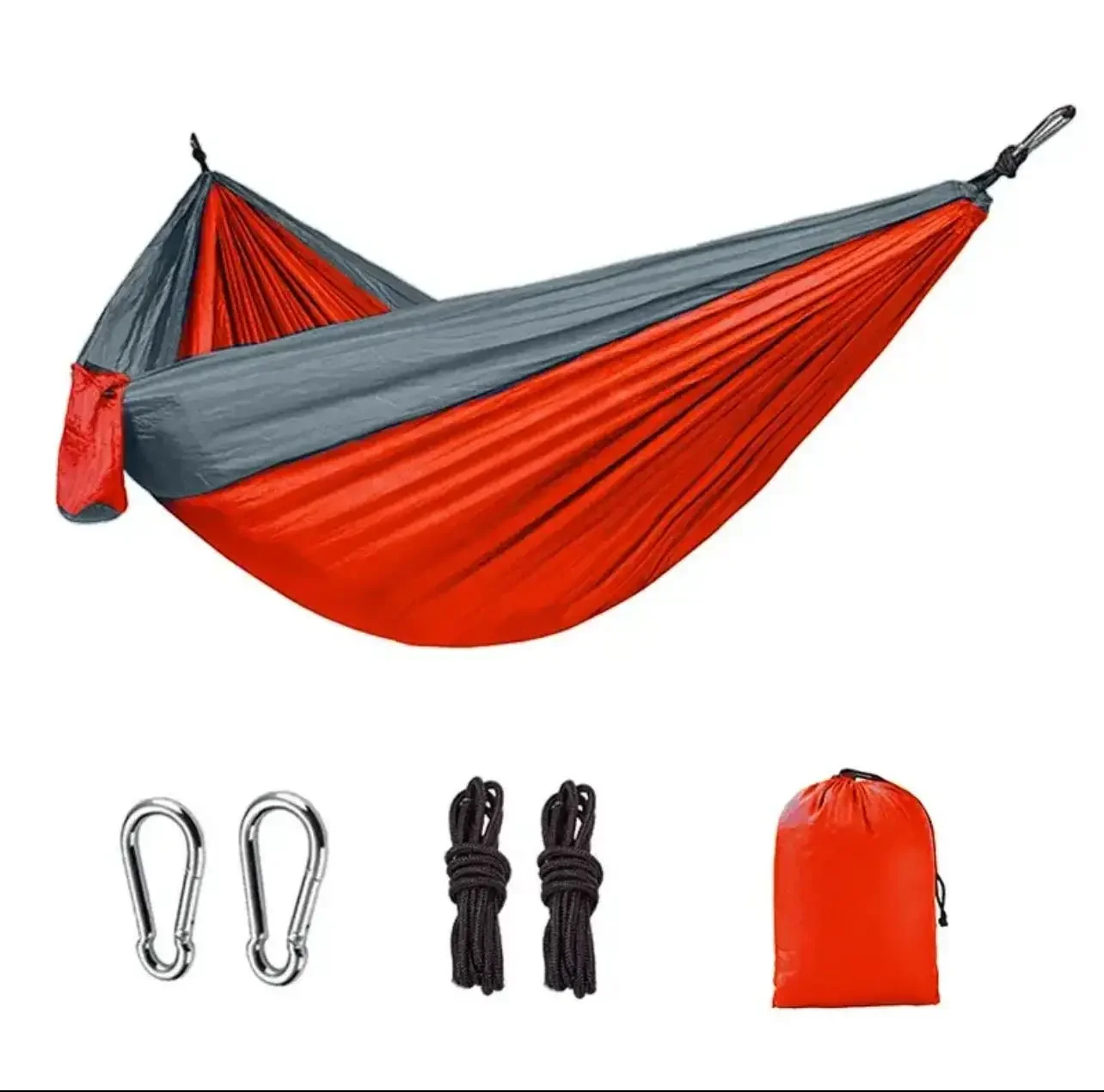 Single Person Portable Outdoor Camping Hammock With Nylon Color Matching Hammock High Strength
Single Person Portable Outdoor Camping Hammock With Nylon Color Matching Hammock High Strength