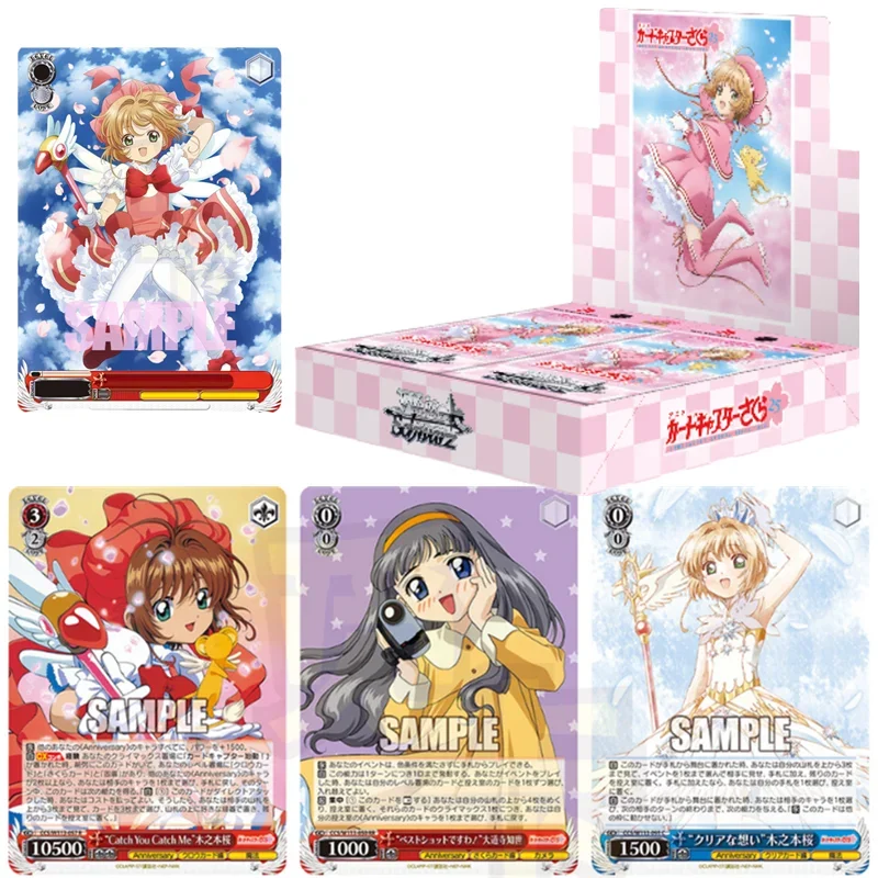 Cardcaptor Sakura Games Cards Kinomoto Sakura Daidouji Tomoyo Collection Anime Peripherals Version Game Cards Hobby Gifts Toys
Cardcaptor Sakura Games Cards Kinomoto Sakura Daidouji Tomoyo Collection Anime Peripherals Version Game Cards Hobby Gifts Toys