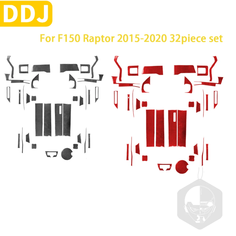 32piece For Ford F150 Raptor 2015-2020 Accessories Carbon Fiber Exterior Whole Set Cover Trim Sticker Modification Decoration
32piece For Ford F150 Raptor 2015-2020 Accessories Carbon Fiber Exterior Whole Set Cover Trim Sticker Modification Decoration