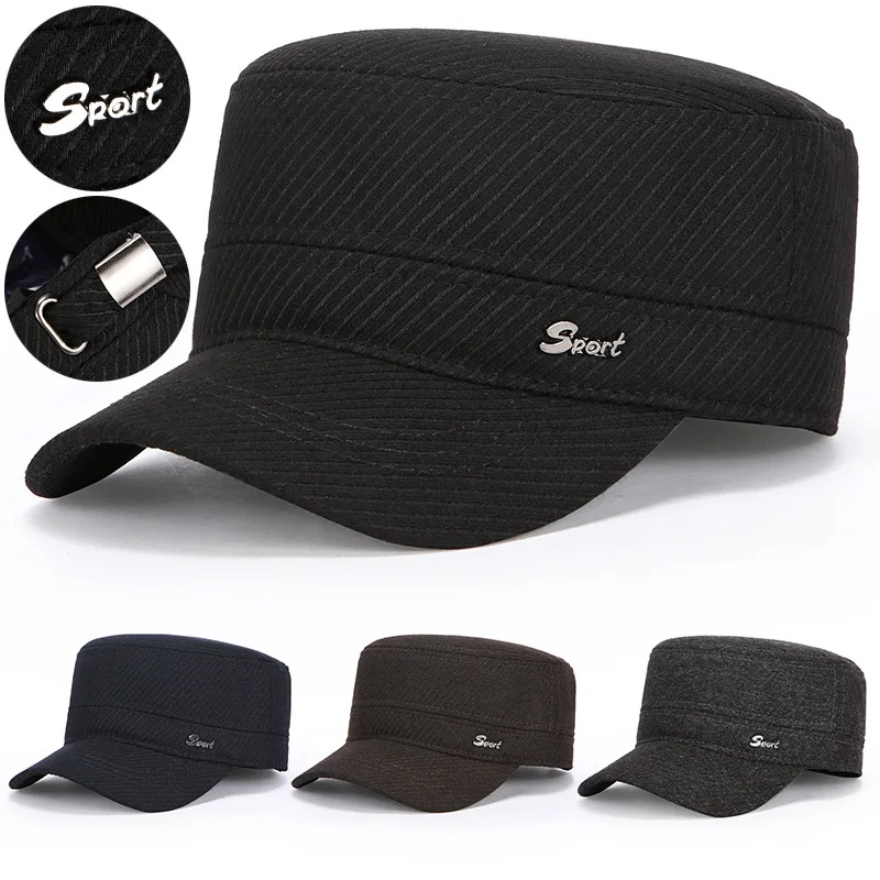 Autumn Winter New Thickened Fleece Ear Protection Wool Flat Top Outdoor Warm Cotton Hat
Autumn Winter New Thickened Fleece Ear Protection Wool Flat Top Outdoor Warm Cotton Hat