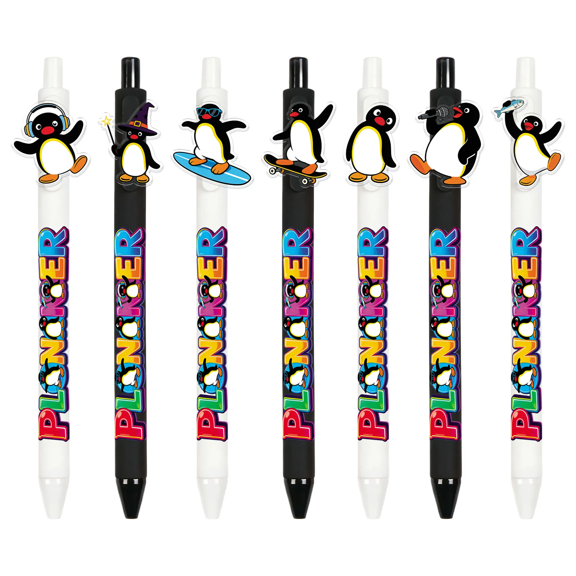 7 pieces / 14 pieces Creative Black and White Penguin Writing Pens - Student Office Ballpoint Pens - Penguin-shaped Gift Pens
7 pieces / 14 pieces Creative Black and White Penguin Writing Pens - Student Office Ballpoint Pens - Penguin-shaped Gift Pens