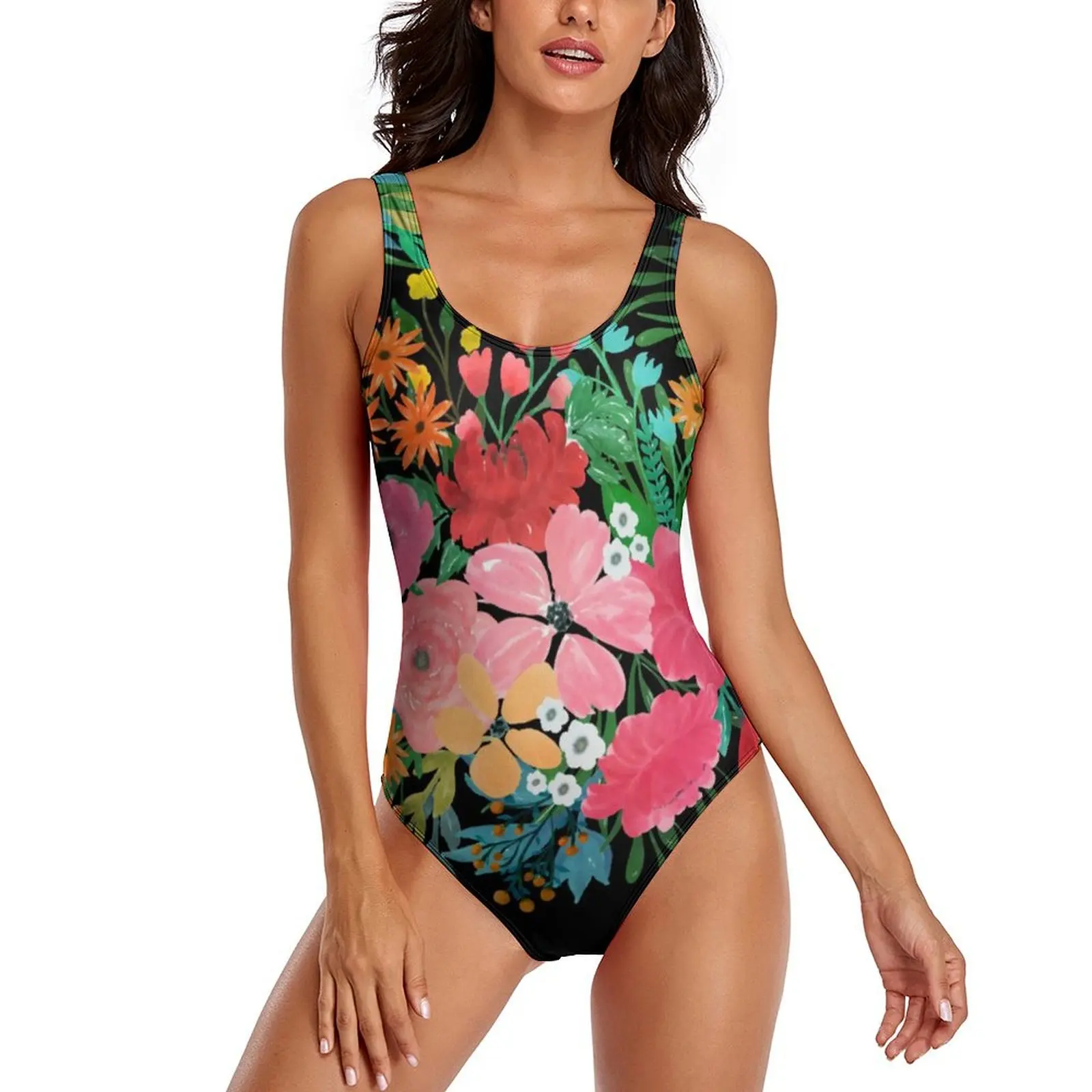 Elegant Flower Swimsuit Floral Bouquet Swimwear One Piece Fitness Bodysuit Cut Out Bathing Suit Women Push Up Sexy Beach Outfits
Elegant Flower Swimsuit Floral Bouquet Swimwear One Piece Fitness Bodysuit Cut Out Bathing Suit Women Push Up Sexy Beach Outfits