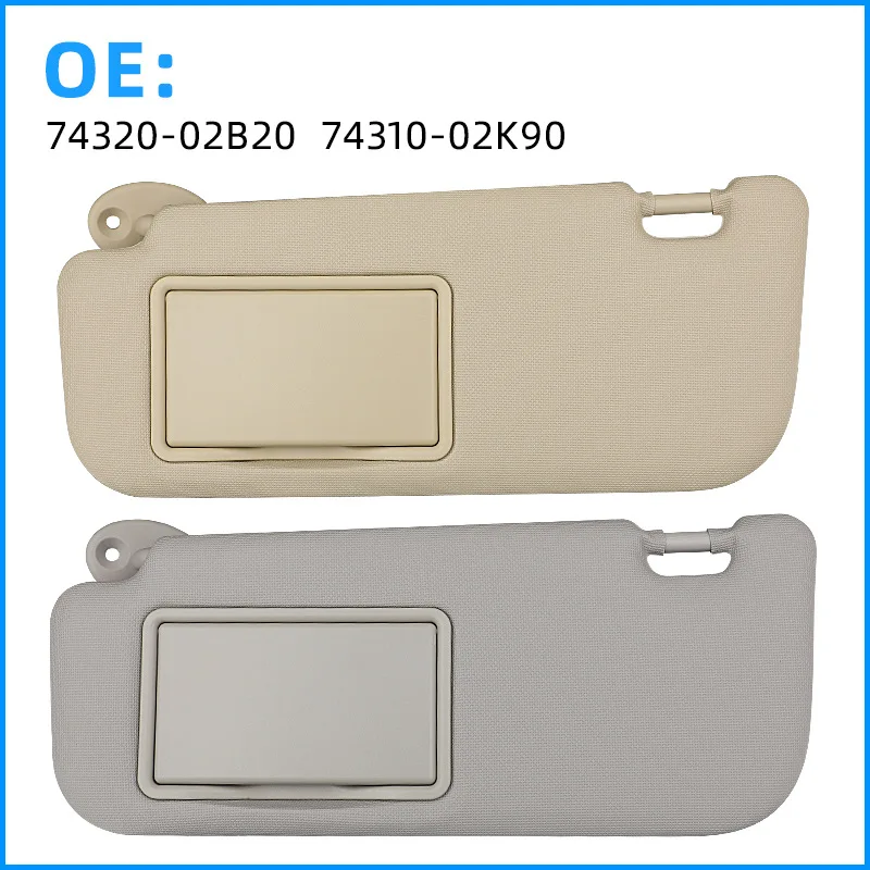 Suitable for Toyota Corolla Relin sun visor sunscreen 74320-02B20 74310-00K90 AB0
Suitable for Toyota Corolla Relin sun visor sunscreen 74320-02B20 74310-00K90 AB0