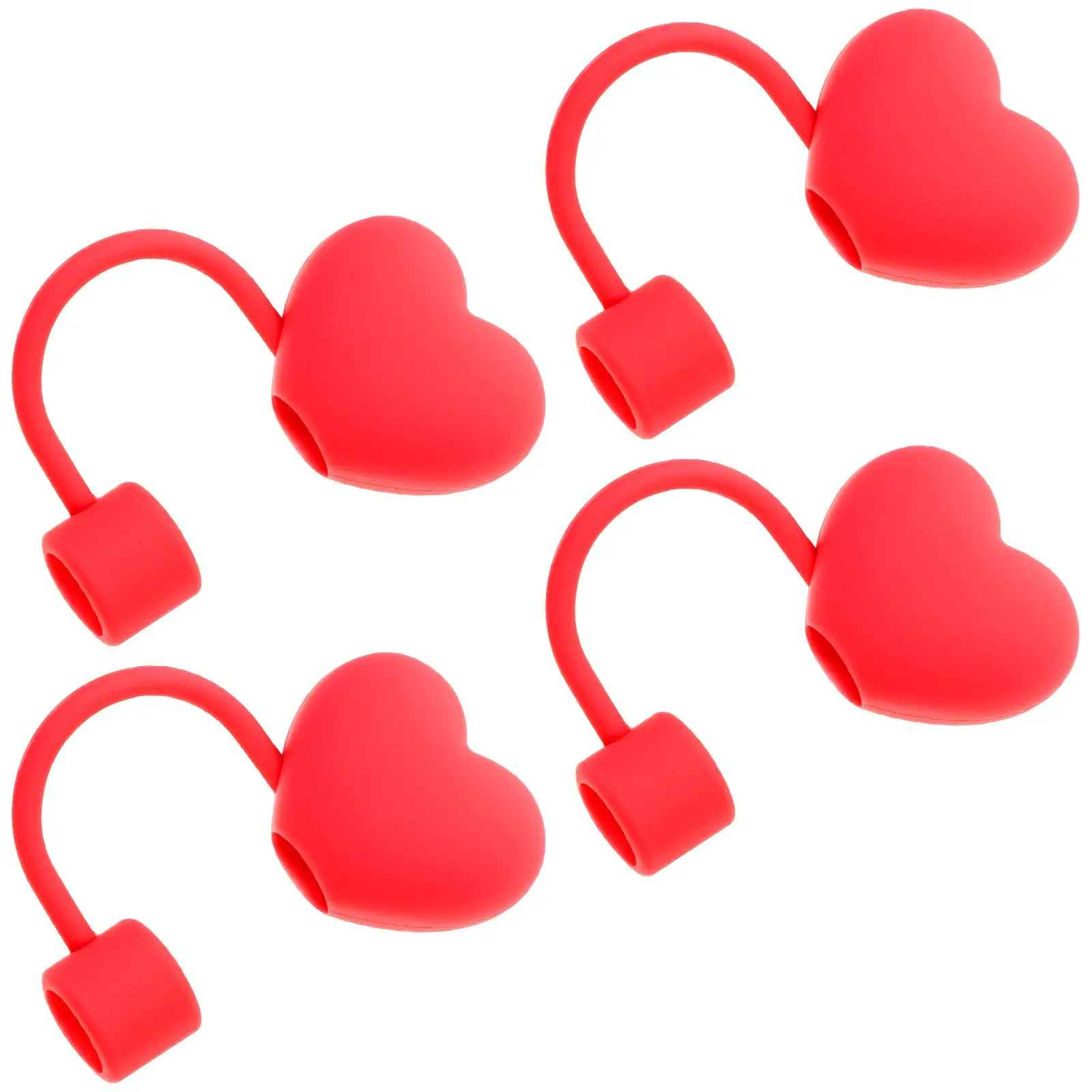 4 Pcs Heart Shaped Straw Stopper Dust Cover Caps Valentine s Day Decoration Accessories Bar Supplies Reusable PVC End Plug
4 Pcs Heart Shaped Straw Stopper Dust Cover Caps Valentine s Day Decoration Accessories Bar Supplies Reusable PVC End Plug