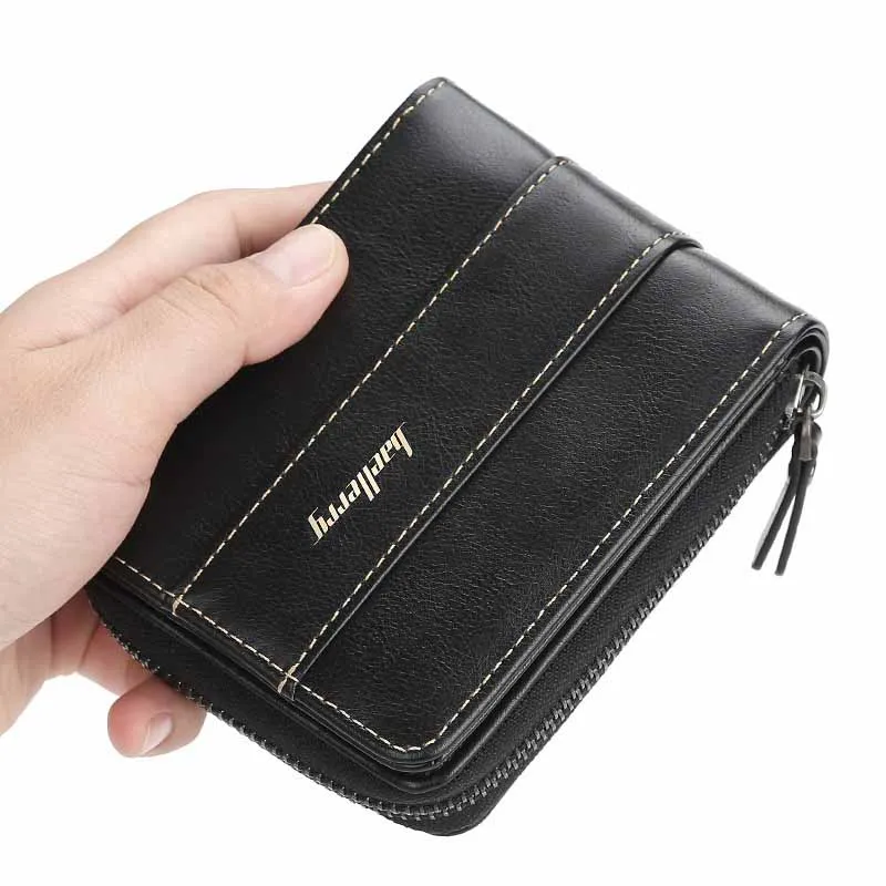 New Vintage Wallet Men's PU Leather Short Purse Man Hasp Zipper Clutch Solid Card Holders High Quality Durable Convenient Wallet
New Vintage Wallet Men's PU Leather Short Purse Man Hasp Zipper Clutch Solid Card Holders High Quality Durable Convenient Wallet
