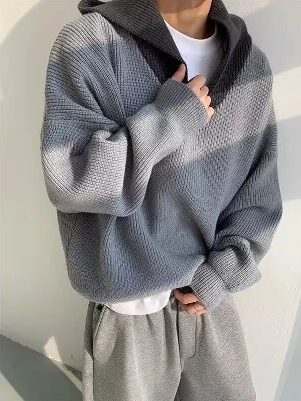 Цвет ретро Blo ey Свободная толстовка с капюшоном oulder ape Вязаный тюре для подростков и мужчин Повседневная теплая зимняя мода
Цвет ретро Blo ey Свободная толстовка с капюшоном oulder ape Вязаный тюре для подростков и мужчин Повседневная теплая зимняя мода