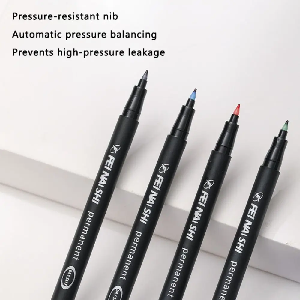 4 Colors Permanent Marker Pen Oil Based Quick Dry Art Marking Pen Waterproof 0.6mm Nib Oil Based Marker
4 Colors Permanent Marker Pen Oil Based Quick Dry Art Marking Pen Waterproof 0.6mm Nib Oil Based Marker